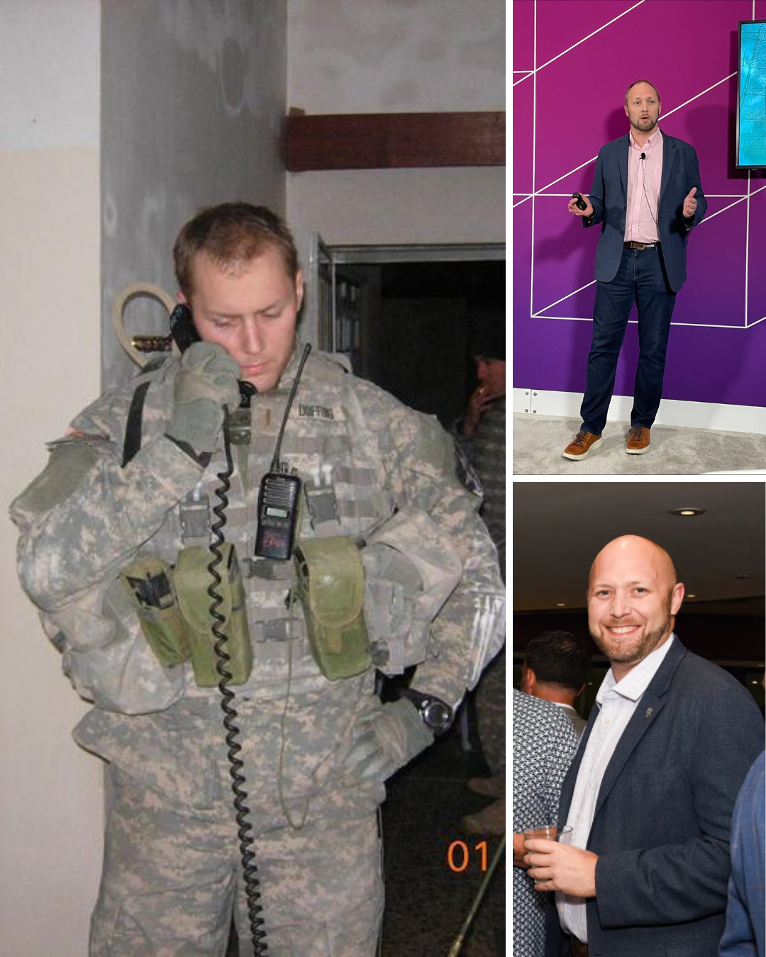 Kevin Doffing, Army service and energy industry leadership